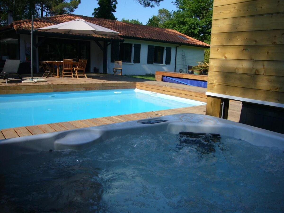 House With Heated Pool And Jacuzzi Villa Soorts-Hossegor Eksteriør bilde