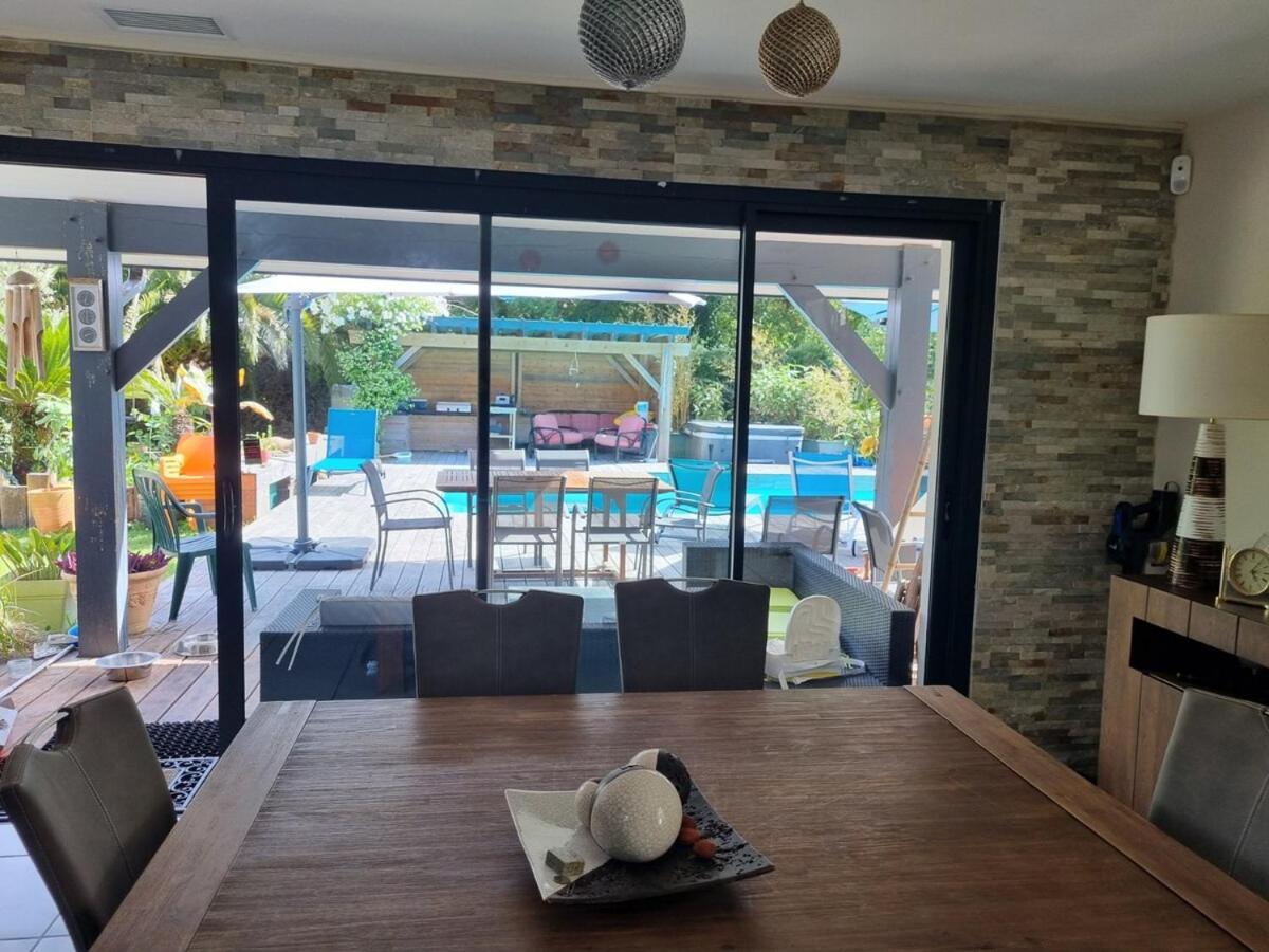 House With Heated Pool And Jacuzzi Villa Soorts-Hossegor Eksteriør bilde